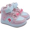 imageBarbie Toddler Girls HighTop SneakersLight Pink Glitter Barbie