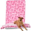 imageFranco Pet Barbie Super Soft Cozy Waterproof SherpaBacked Blanket Throw for Medium Dogs CouchBedCar 40x50 Officially Licensed ProductBarbie