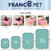 imageFranco Pet Barbie Super Soft Cozy Waterproof SherpaBacked Blanket Throw for Medium Dogs CouchBedCar 40x50 Officially Licensed ProductBarbie