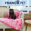 imageFranco Pet Barbie Super Soft Cozy Waterproof SherpaBacked Blanket Throw for Medium Dogs CouchBedCar 40x50 Officially Licensed ProductBarbie