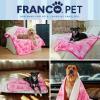 imageFranco Pet Barbie Super Soft Cozy Waterproof SherpaBacked Blanket Throw for Medium Dogs CouchBedCar 40x50 Officially Licensed ProductBarbie