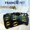 imageFranco Pet Barbie Super Soft Cozy Waterproof SherpaBacked Blanket Throw for Medium Dogs CouchBedCar 40x50 Officially Licensed ProductBatman