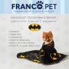 imageFranco Pet Barbie Super Soft Cozy Waterproof SherpaBacked Blanket Throw for Medium Dogs CouchBedCar 40x50 Officially Licensed ProductBatman