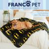 imageFranco Pet Barbie Super Soft Cozy Waterproof SherpaBacked Blanket Throw for Medium Dogs CouchBedCar 40x50 Officially Licensed ProductBatman