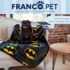 imageFranco Pet Barbie Super Soft Cozy Waterproof SherpaBacked Blanket Throw for Medium Dogs CouchBedCar 40x50 Officially Licensed ProductBatman