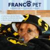 imageFranco Pet Barbie Super Soft Cozy Waterproof SherpaBacked Blanket Throw for Medium Dogs CouchBedCar 40x50 Officially Licensed ProductBatman