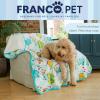 imageFranco Pet Barbie Super Soft Cozy Waterproof SherpaBacked Blanket Throw for Medium Dogs CouchBedCar 40x50 Officially Licensed ProductCare Bears