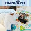 imageFranco Pet Barbie Super Soft Cozy Waterproof SherpaBacked Blanket Throw for Medium Dogs CouchBedCar 40x50 Officially Licensed ProductCare Bears