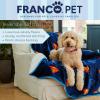 imageFranco Pet Barbie Super Soft Cozy Waterproof SherpaBacked Blanket Throw for Medium Dogs CouchBedCar 40x50 Officially Licensed ProductSuperman