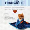 imageFranco Pet Barbie Super Soft Cozy Waterproof SherpaBacked Blanket Throw for Medium Dogs CouchBedCar 40x50 Officially Licensed ProductSuperman