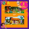 imageHorizon Group USA Barbie Puffy Sticker Playset 75 Reusable Stickers 2Sided Beach Play Scene TravelFriendly Ages 3Dora
