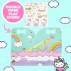 imageHorizon Group USA Barbie Puffy Sticker Playset 75 Reusable Stickers 2Sided Beach Play Scene TravelFriendly Ages 3Hello Kitty
