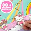 imageHorizon Group USA Barbie Puffy Sticker Playset 75 Reusable Stickers 2Sided Beach Play Scene TravelFriendly Ages 3Hello Kitty