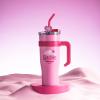 imageMINISO Barbie Collection Steel Cup with Handle and Straw 1600mL  Stylish and Sustainable Drinkware for Barbie EnthusiastsLight Pink