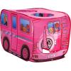 imageSunny Days Entertainment Barbie Dream Camper Pop Up Play Tent Pink Indoor Playhouse for Kids Gift for Girls
