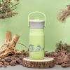 imageZak Designs Barbie Harmony Water Bottle for Travel or At Home 20oz Stainless Steel is LeakProof When Closed and Vacuum Insulated with Straw Lid and Carry Handle PinkBaby Yoda Grogu
