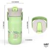 imageZak Designs Barbie Harmony Water Bottle for Travel or At Home 20oz Stainless Steel is LeakProof When Closed and Vacuum Insulated with Straw Lid and Carry Handle PinkBaby Yoda Grogu