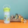imageZak Designs Barbie Harmony Water Bottle for Travel or At Home 20oz Stainless Steel is LeakProof When Closed and Vacuum Insulated with Straw Lid and Carry Handle PinkBluey Bluey  Bingo  Muffin