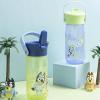 imageZak Designs Barbie Harmony Water Bottle for Travel or At Home 20oz Stainless Steel is LeakProof When Closed and Vacuum Insulated with Straw Lid and Carry Handle PinkBluey