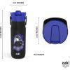 imageZak Designs Barbie Harmony Water Bottle for Travel or At Home 20oz Stainless Steel is LeakProof When Closed and Vacuum Insulated with Straw Lid and Carry Handle PinkWednesday Addams