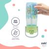 imageZak Designs Barbie Harmony Water Bottle for Travel or At Home 20oz Stainless Steel is LeakProof When Closed and Vacuum Insulated with Straw Lid and Carry Handle PinkBluey