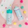 imageZak Designs Barbie Harmony Water Bottle for Travel or At Home 20oz Stainless Steel is LeakProof When Closed and Vacuum Insulated with Straw Lid and Carry Handle PinkGabbys Dollhouse