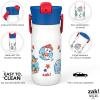 imageZak Designs Barbie Harmony Water Bottle for Travel or At Home 20oz Stainless Steel is LeakProof When Closed and Vacuum Insulated with Straw Lid and Carry Handle PinkPAW Patrol