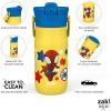 imageZak Designs Barbie Harmony Water Bottle for Travel or At Home 20oz Stainless Steel is LeakProof When Closed and Vacuum Insulated with Straw Lid and Carry Handle PinkSpiderman