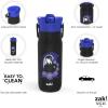 imageZak Designs Barbie Harmony Water Bottle for Travel or At Home 20oz Stainless Steel is LeakProof When Closed and Vacuum Insulated with Straw Lid and Carry Handle PinkWednesday Addams