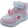imageBarbie Toddler Girls HighTop SneakersLight Pink Glitter Barbie