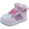 imageBarbie Toddler Girls HighTop SneakersPink Glitter Barbie