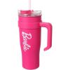 imageMINISO Barbie Collection Steel Cup with Handle and Straw 1600mL  Stylish and Sustainable Drinkware for Barbie EnthusiastsPink Barbie