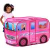 imageSunny Days Entertainment Barbie Dream Camper Pop Up Play Tent Pink Indoor Playhouse for Kids Gift for Girls
