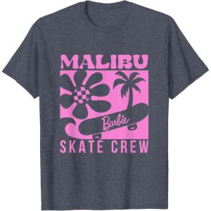 imageBarbie  Malibu Skate Crew TShirtHeather Blue