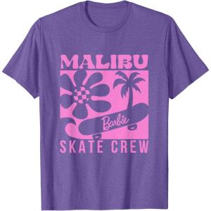 imageBarbie  Malibu Skate Crew TShirtPurple Heather