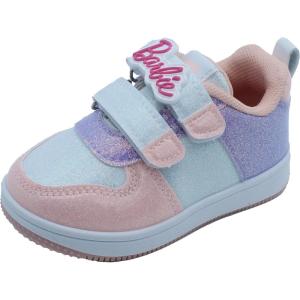 imageBarbie Toddler Girls Glitter SneakersPink  Lilac Barbie