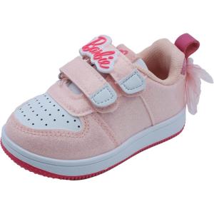 imageBarbie Toddler Girls Glitter SneakersPink Barbie With Bow