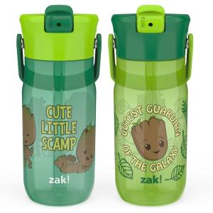 imageZak Designs Barbie Harmony Water Bottle for Travel or At Home 20oz Stainless Steel is LeakProof When Closed and Vacuum Insulated with Straw Lid and Carry Handle PinkMarvel Groot