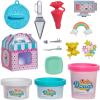 imageBarbie Careers Playset Cake Decorating with Blonde Baker Doll Baking Island with Oven Molding Dough ampamp Toy CakeMaking Pieces