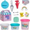 imageBarbie Careers Playset Cake Decorating with Blonde Baker Doll Baking Island with Oven Molding Dough ampamp Toy CakeMaking Pieces