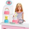 imageBarbie Careers Playset Cake Decorating with Blonde Baker Doll Baking Island with Oven Molding Dough ampamp Toy CakeMaking Pieces
