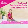 imageBarbie Love Out Loud Kids Yoga Mat Non Slip for Boys and Girls All Purpose PVC Fitness and Workout Accessories Pink 10 mm