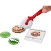 imageBarbieCareers Playset Blonde Pizza Chef Doll with Toy Oven ampamp Counter with Sliding Conveyer Belt Molds 3 Dough Colors ampamp Accessories