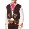 imageBarbie Signature Ken Doll Da De Muertos 2025 Collectible with Cream Shirt Black Vest and Trousers Sombrero and Calavera Face Paint
