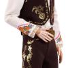 imageBarbie Signature Ken Doll Da De Muertos 2025 Collectible with Cream Shirt Black Vest and Trousers Sombrero and Calavera Face Paint