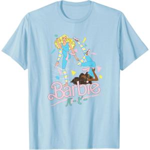 imageBarbie  Malibu Aerobics TShirtBaby Blue