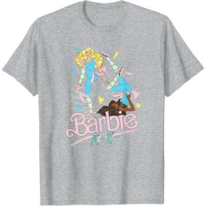 imageBarbie  Malibu Aerobics TShirtHeather Grey
