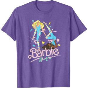 imageBarbie  Malibu Aerobics TShirtPurple Heather