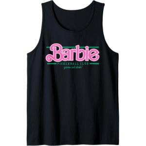 imageBarbie  Pickleball Club  Game Set Dink Tank TopBlack