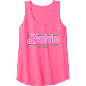 imageBarbie  Pickleball Club  Game Set Dink Tank TopNeon Pink